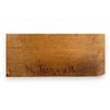 Image 2 : Vintage First Nations Hand Carved Wooden Plaque Signed