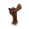 Image 2 : Vintage First Nations Hand Carved + Painted Wolf Mask By Brad Star