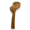 Image 2 : Vintage First Nations Hand Carved Wooden Spoon With Head Motif