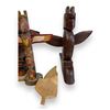 Image 4 : 8Pcs Of Assorted First Nations Hand Made/Carved/Painted Pieces