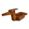 Image 2 : Vintage First Nations Hand Carved Wooden Duck Down By J.Tom