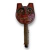 Image 1 : Vintage Indonesian Hand Carved + Painted Rattle In Westcoast Style