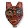 Image 2 : Vintage Indonesian Hand Carved + Painted Rattle In Westcoast Style