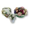 Image 2 : 3Pcs Of Vintage Porcelain Flowers: Aynsley, Staffordshire, & More