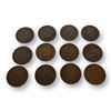 Image 1 : 12 Assorted Indian Head Pennies, Various Years