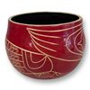 Image 2 : Hand Made/Painted Westcoast Native Bowl "Eagle" Stewart Jacobs