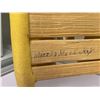 Image 3 : Vintage Hand Made Apache Cradleboard Signed On Back