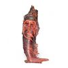 Image 2 : 2 Hand Carved Wooden Faces: Dean Covey, Rocky
