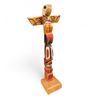 Image 1 : Vintage Westcoast Native Hand Made Totem Signed On Back