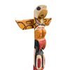 Image 2 : Vintage Westcoast Native Hand Made Totem Signed On Back