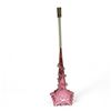 Image 2 : Antique Cranberry Glass Epergne Centerpiece Part