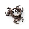 Image 1 : Beautiful Bronze Crab Motif Centerpiece Base Missing Bowl