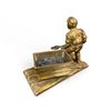Image 2 : Vintage Brass Miner Stamped British Made On Bottom