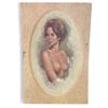 Image 1 : Vintage Leo Jansen Nude Woman Print