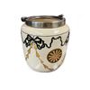 Image 2 : Antique Royal Doulton Porcelain Biscuit Barrel