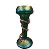 Image 1 : Hand Blown Iridescent Vase