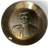 Image 1 : Vintage Brass Plaque Of John F. Kennedy
