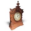 Image 1 : Vintage Ansonia Clock Co. Mantle Clock With Key + Pendulum