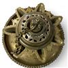 Image 3 : Antique Brass Hanging Oil Lamp