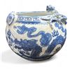 Image 1 : Vintage Blue/White Dragon Motif Bowl
