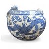 Image 2 : Vintage Blue/White Dragon Motif Bowl