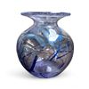 Image 2 : Vintage Arte Vargas Hand Blown Art Glass Vase Signed On Bottom
