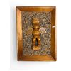 Image 1 : Vintage Westcoast Native Hand Carved Cottonwood Bark Plaque