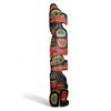 Image 1 : Vintage Squamish Nation Hand Carved+Painted Plaque