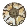 Image 2 : Beautiful Art Nouveau Slag Glass Lamp Shade