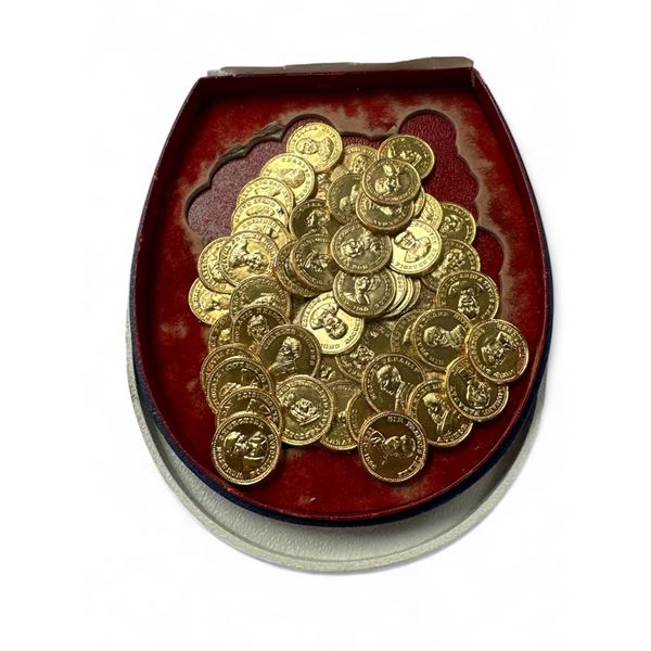 Vintage Coronation Of Queen Elizabeth R 1953 Coin Cluster
