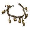 Image 2 : Sterling Earrings, "If Found Return To" Pendant, & Charm Bracelet