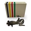 Image 2 : Vintage Silver Enameled Reticulated Koi Fish