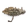 Image 1 : Antique Sterling Silver South Africa Pin Circa 1901 Lion Stamped