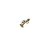 Image 1 : Vintage 14Kt Gold Candle Stick Adjustable Head Pendant 2.68G