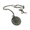 Image 2 : Vintage Silver Necklace And Pendant (Necklace Needs Repair)