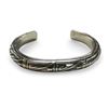 Image 2 : Vintage Navajo 925 Silver Bangle 54G