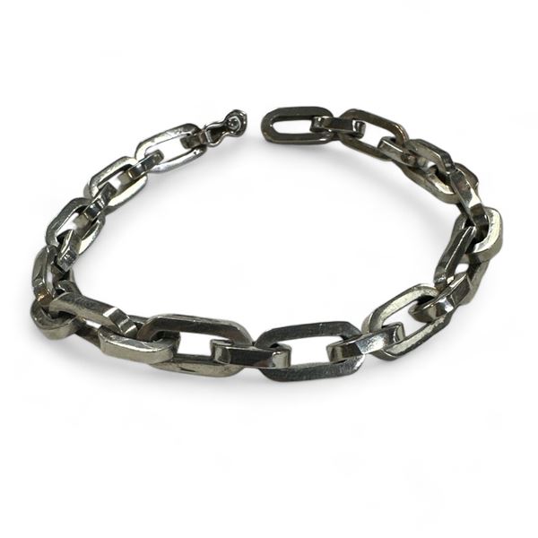 .925 Silver Mexico Bracelet 8 1/2" 35G