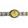 Image 2 : Vintage 22Kt Gold Half Sovereign Coin With 9Ct Gold Bracelet