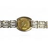 Image 3 : Vintage 22Kt Gold Half Sovereign Coin With 9Ct Gold Bracelet