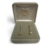 Image 1 : 14Kt Gold And Diamond Earrings