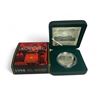 Image 1 : Vintage 1998 Sterling Silver (92.5%) Rcmp Canada Dollar In Case