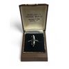 Image 1 : Vintage 10kt Gold Alaska Black Diamond Ring Size 9 3G Combined Weight