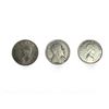 Image 2 : 3 Vintage Canadian Silver 50Cent Coins: 1904, 1937, 1953