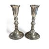 Image 1 : 2 Vintage Weighted Sterling Silver Candle Stick Holders