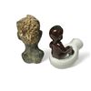 Image 2 : 2 Black Americana Items: Ashtray & Soapstone Carving