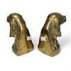 Image 2 : Pair Of Vintage Brass Dog Book Ends