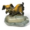 Image 1 : Vintage Cartoon Terrier Dog Porcelain Ashtray