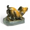 Image 2 : Vintage Cartoon Terrier Dog Porcelain Ashtray