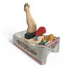 Image 2 : Vintage Pinup Porcelain Swaying Leg/Fan Ashtray