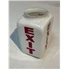 Image 2 : White Exit Glass Shade